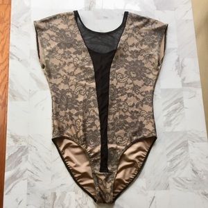 American Apparel Mesh Bodysuit